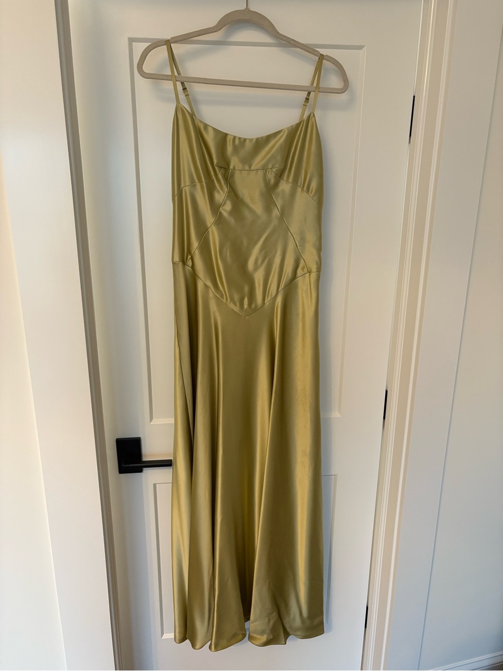 Mare Mare Emmy Satin Corset Maxi Dress